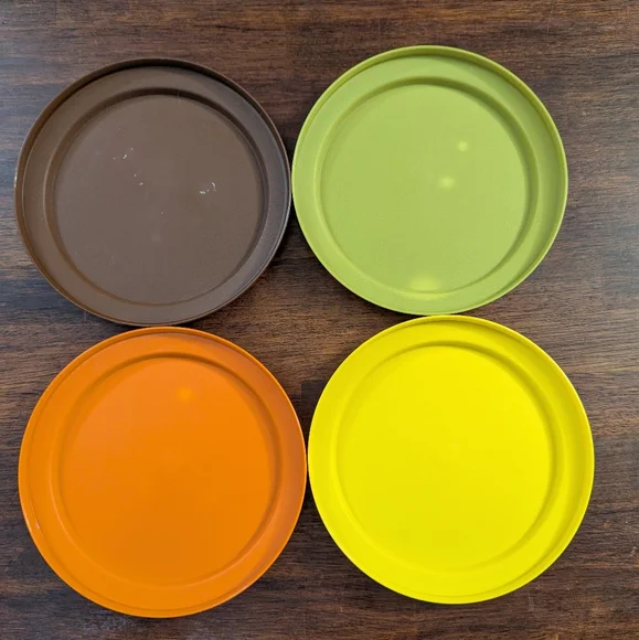 Tupperware Vintage Stackable Multi-Color Food Storage Containers - Picture 7 of 16